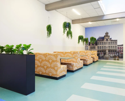 Interieur van basisschool de Krabbenkooi